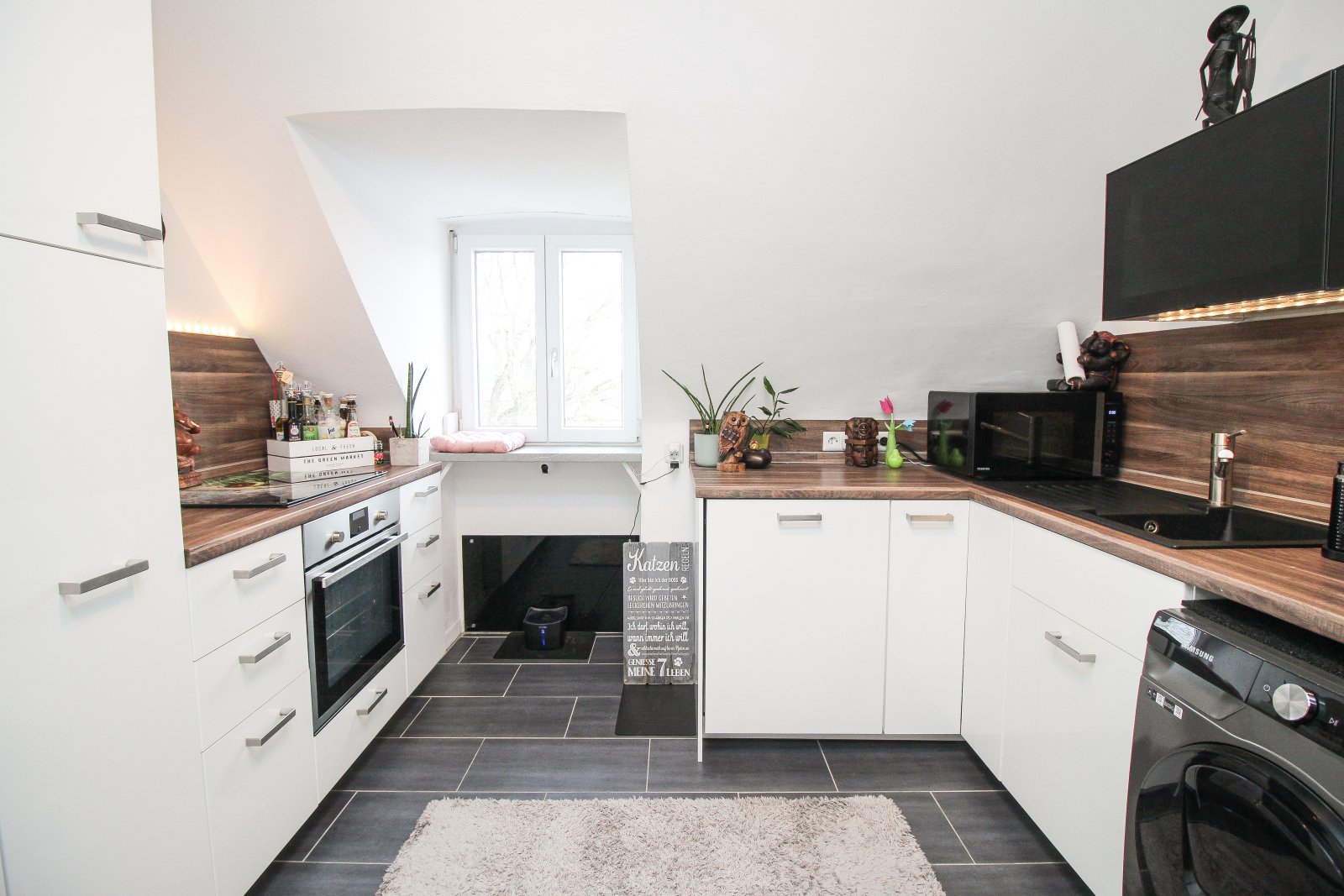 Modernisierte 3-Zimmer-Wohnung in sehr zentraler Lage Rottweils mit Garage!