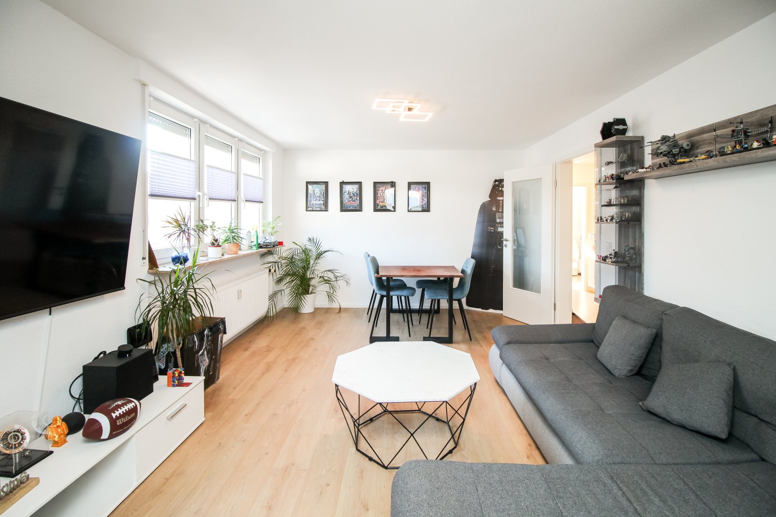 Modernisierte 2-Zimmer-Wohnung in Oberndorf-Aistaig inkl. Garage!