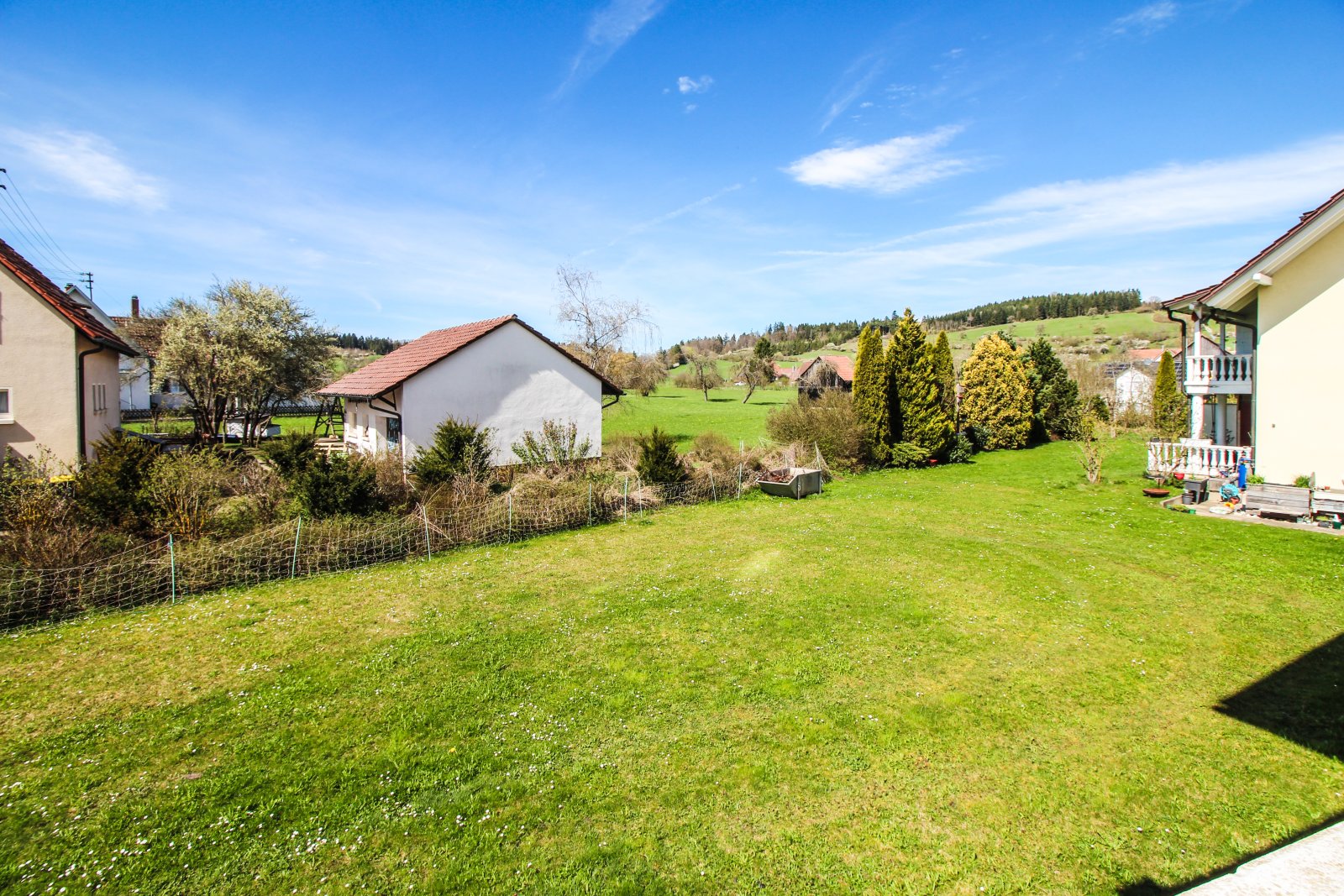Balkonausblick / Garten