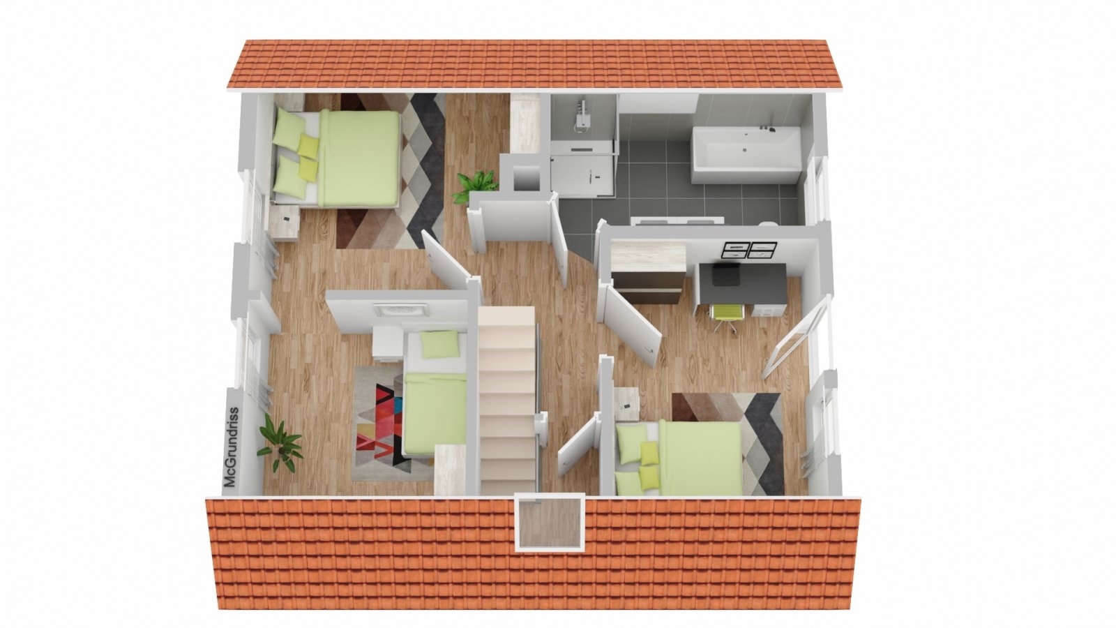 Grundriss DG Grundriss DG